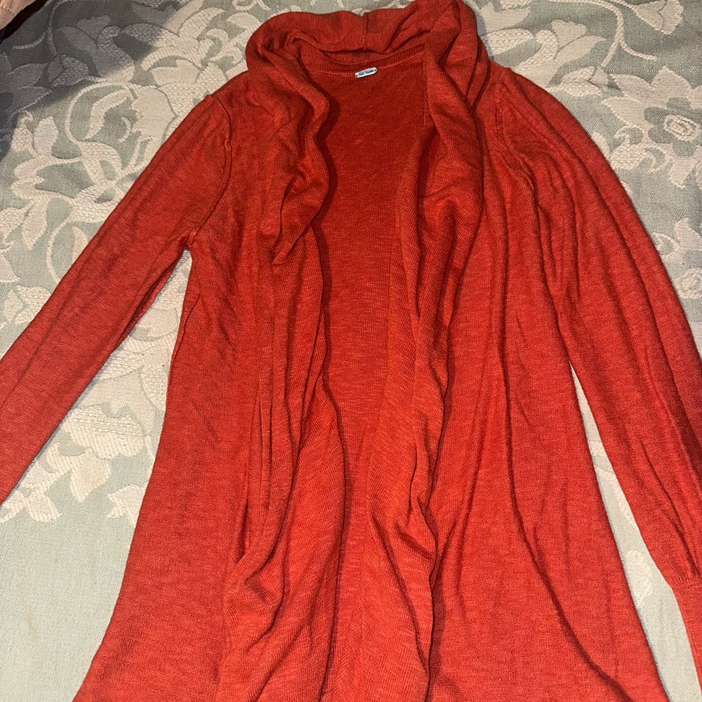 Free people Women's Rust Sweater